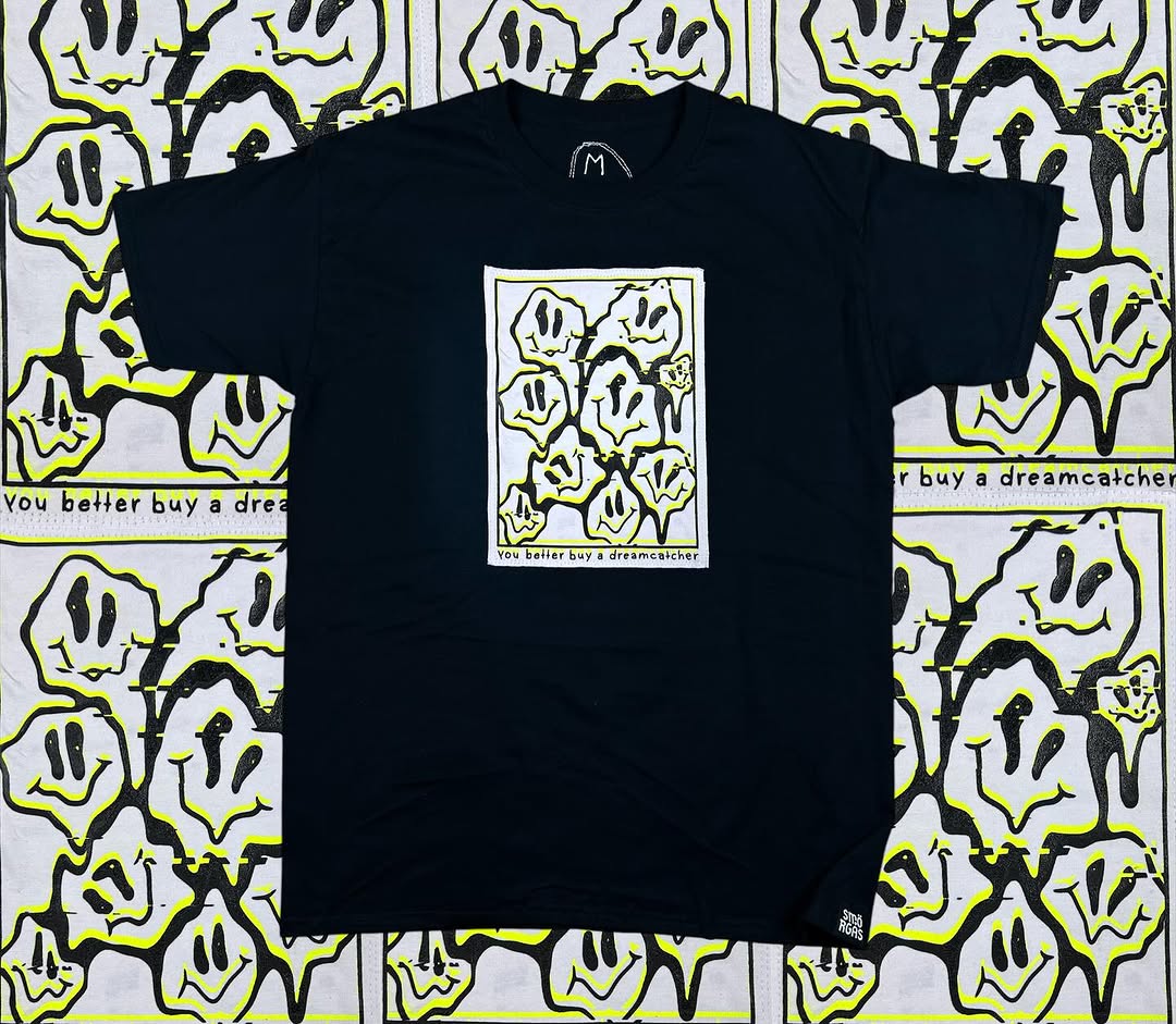 YOU_BETTER_BUY_A_DREAMCATCHER Neon yellow T-shirt