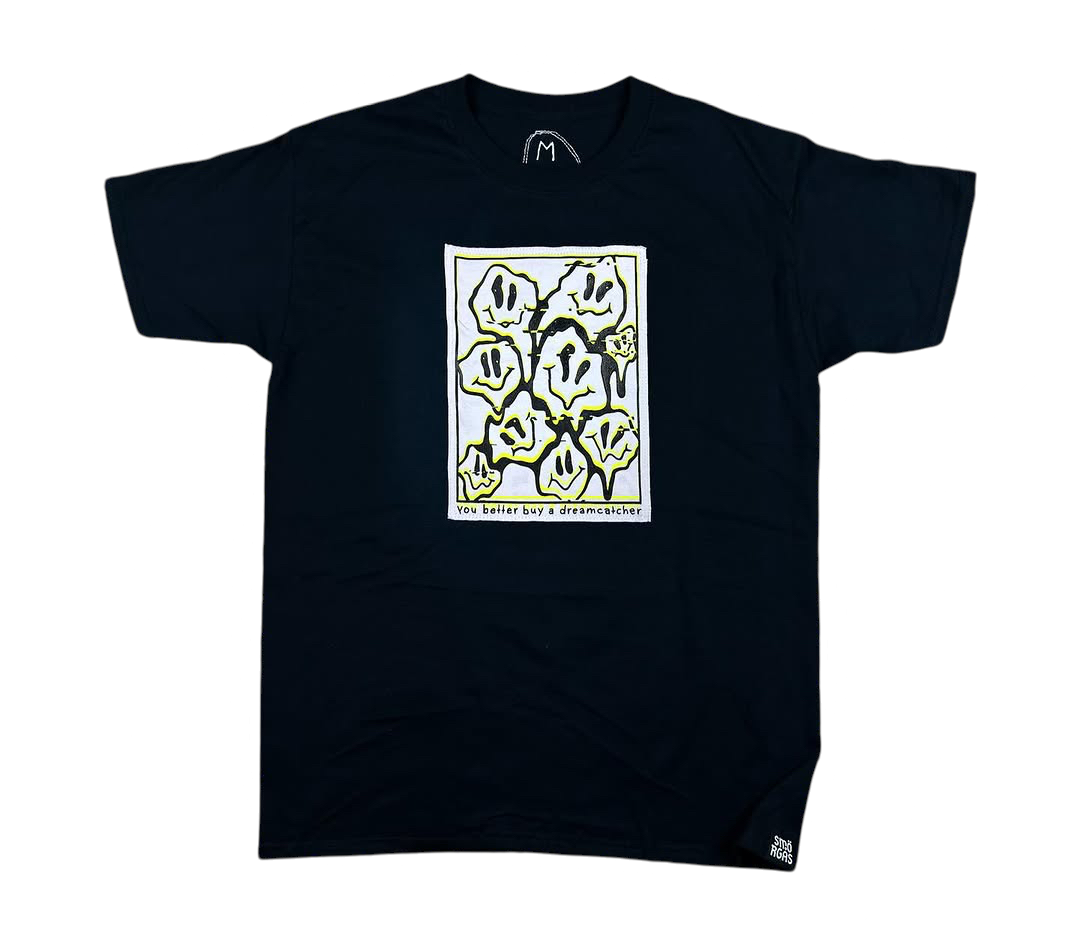 YOU_BETTER_BUY_A_DREAMCATCHER Neon yellow T-shirt