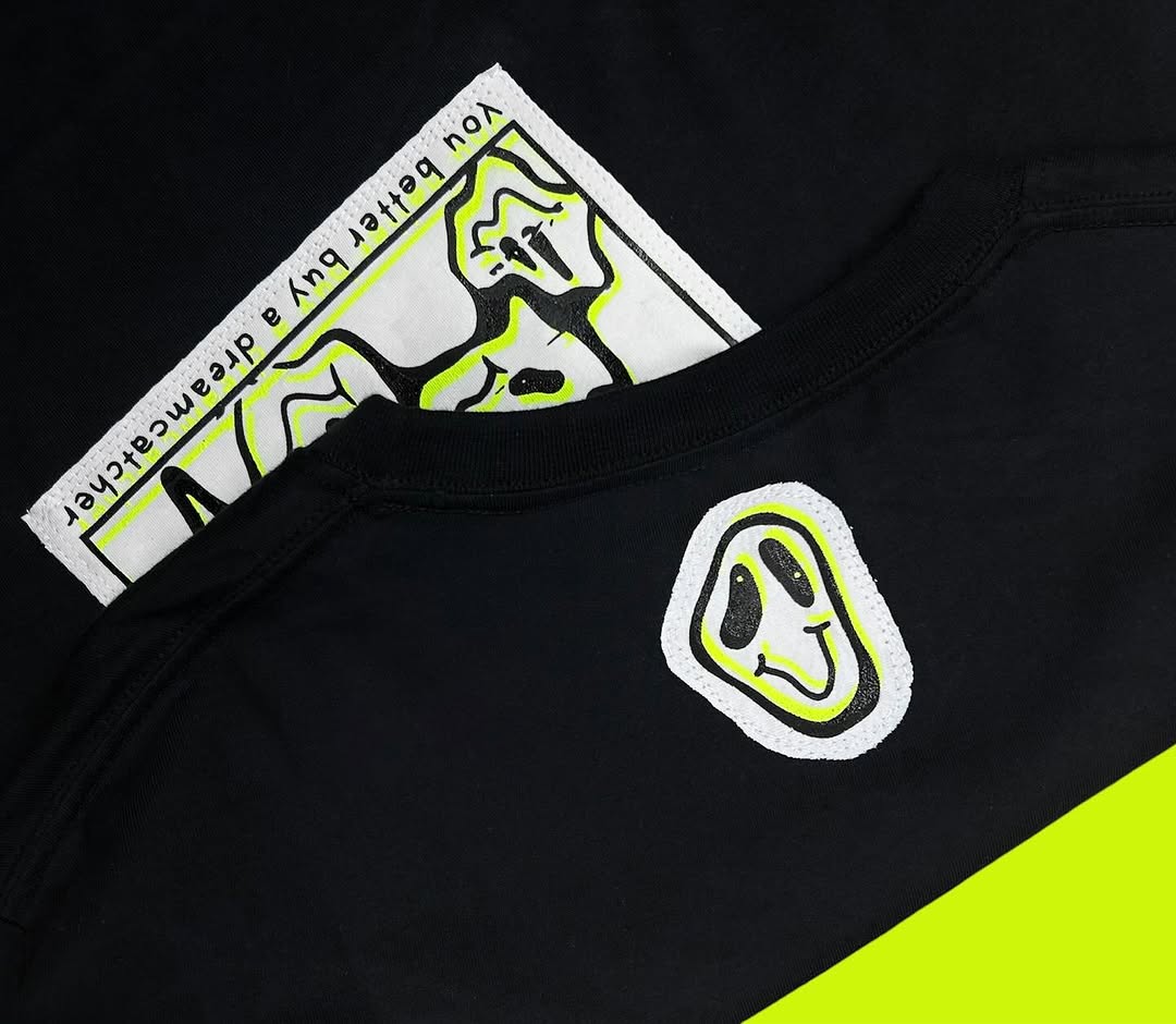 YOU_BETTER_BUY_A_DREAMCATCHER Neon yellow T-shirt