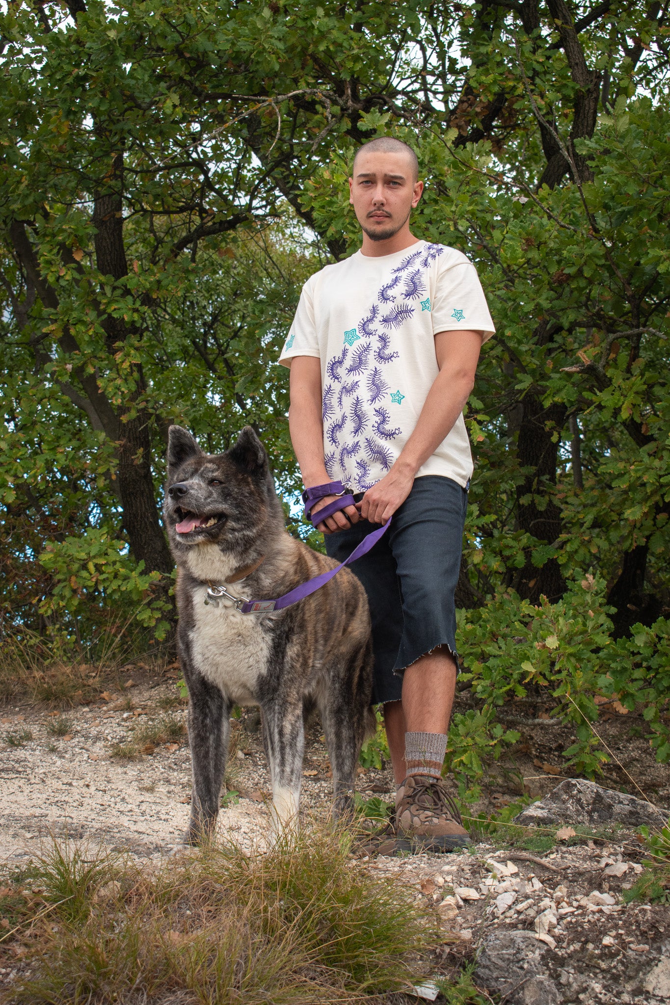 CENTIPEDE_BLOCK_PRINTED T-SHIRT