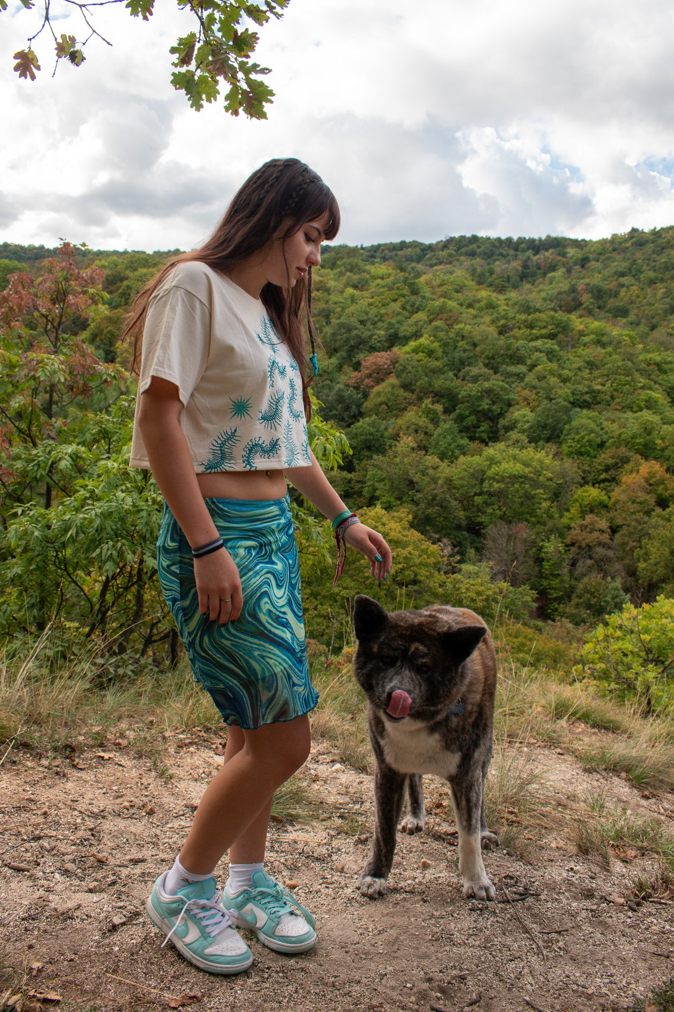 CENTIPEDE_BLOCK_PRINTED T-SHIRT