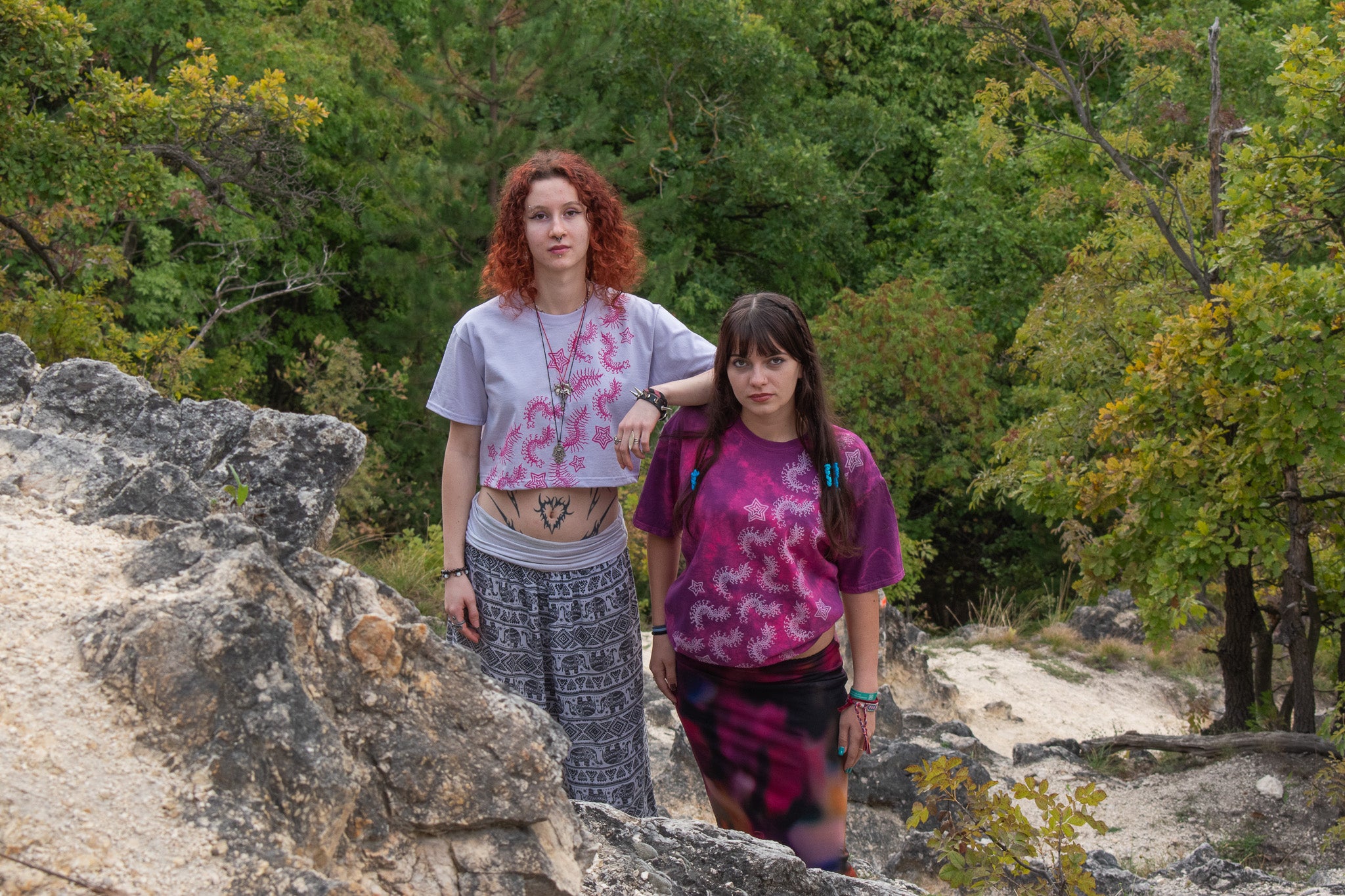 CENTIPEDE_BLOCK_PRINTED T-SHIRT