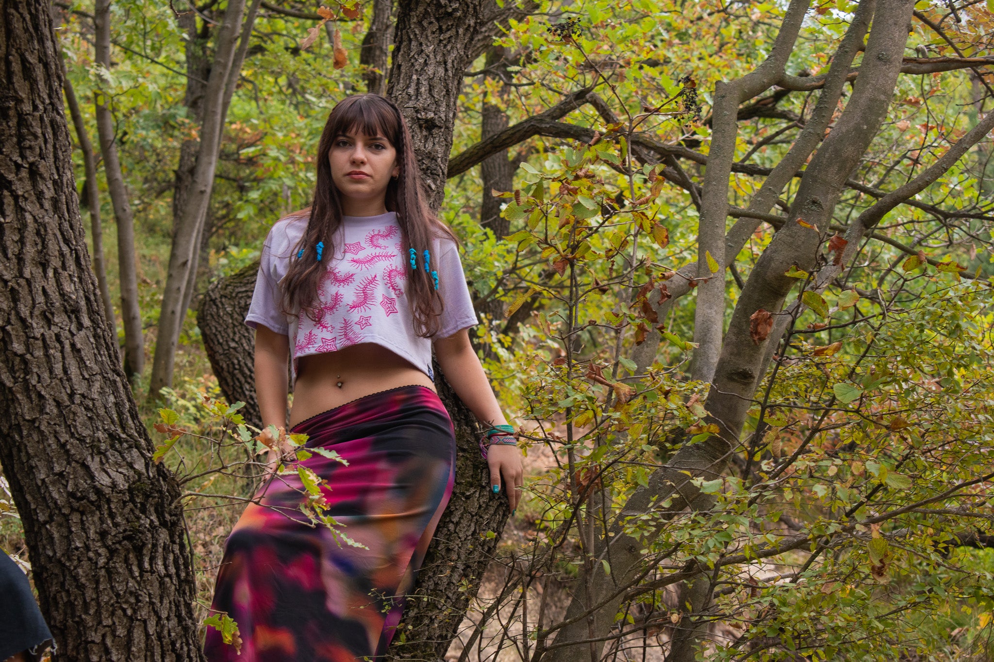 CENTIPEDE_BLOCK_PRINTED T-SHIRT