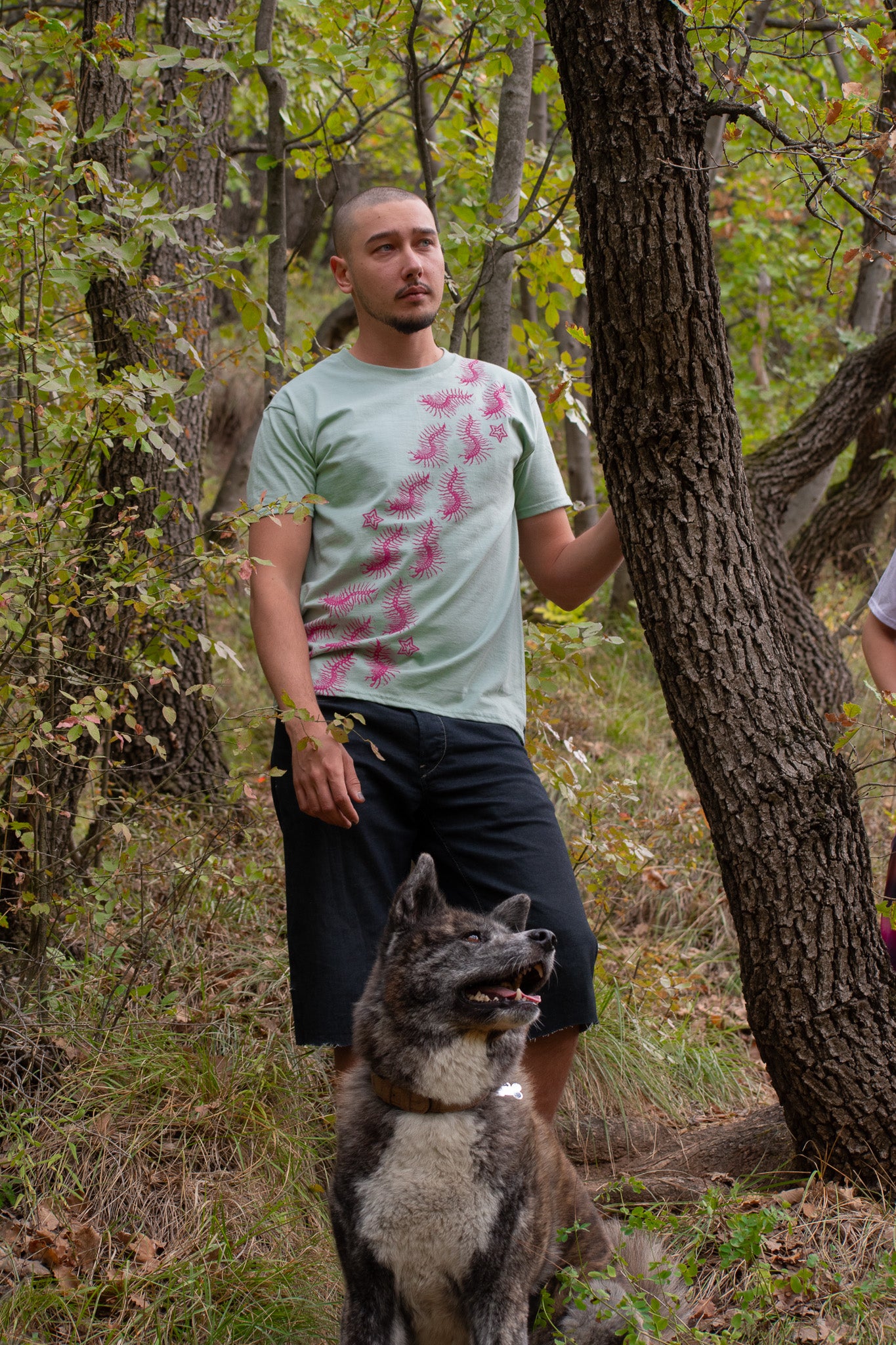 CENTIPEDE_BLOCK_PRINTED T-SHIRT