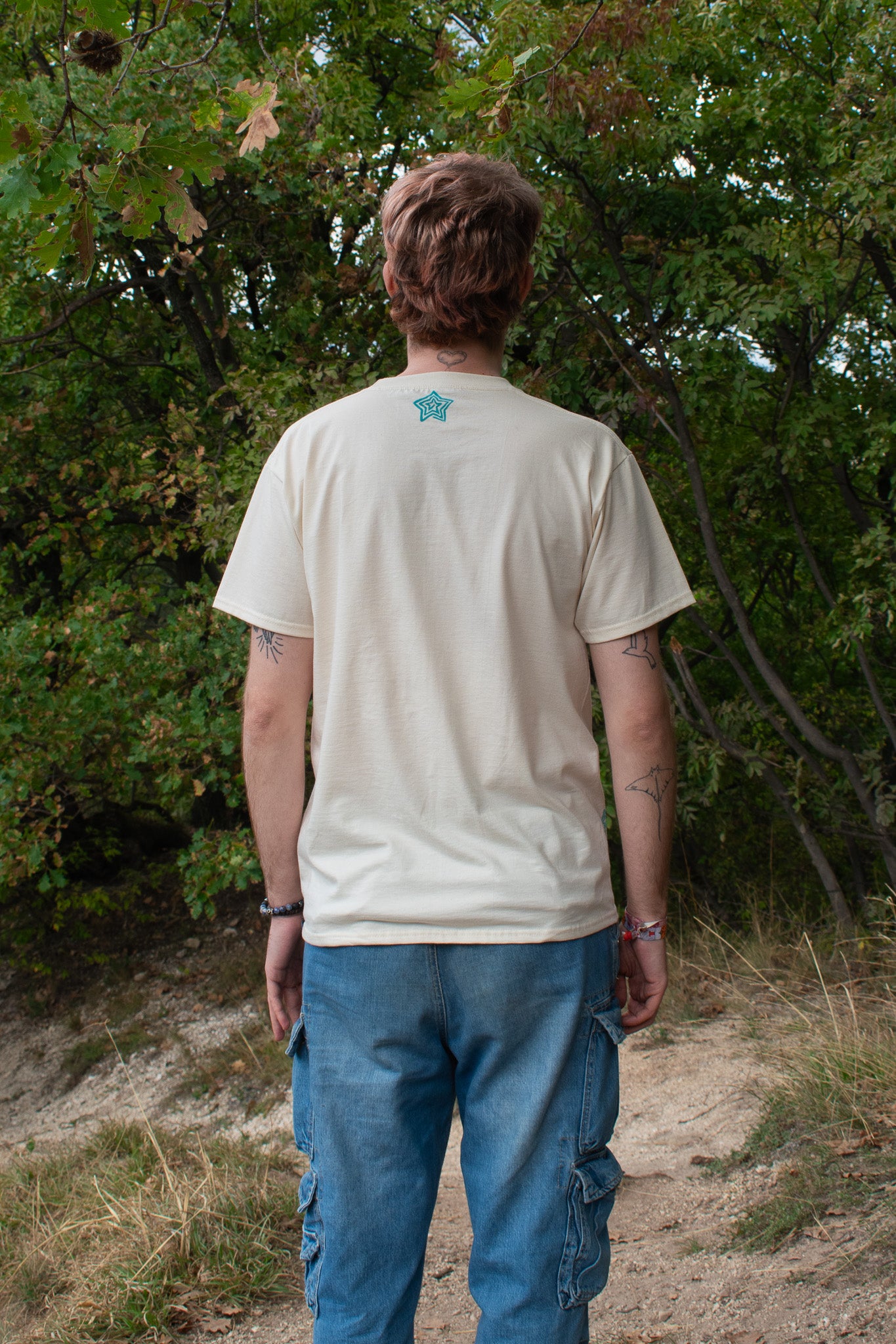 CENTIPEDE_BLOCK_PRINTED T-SHIRT