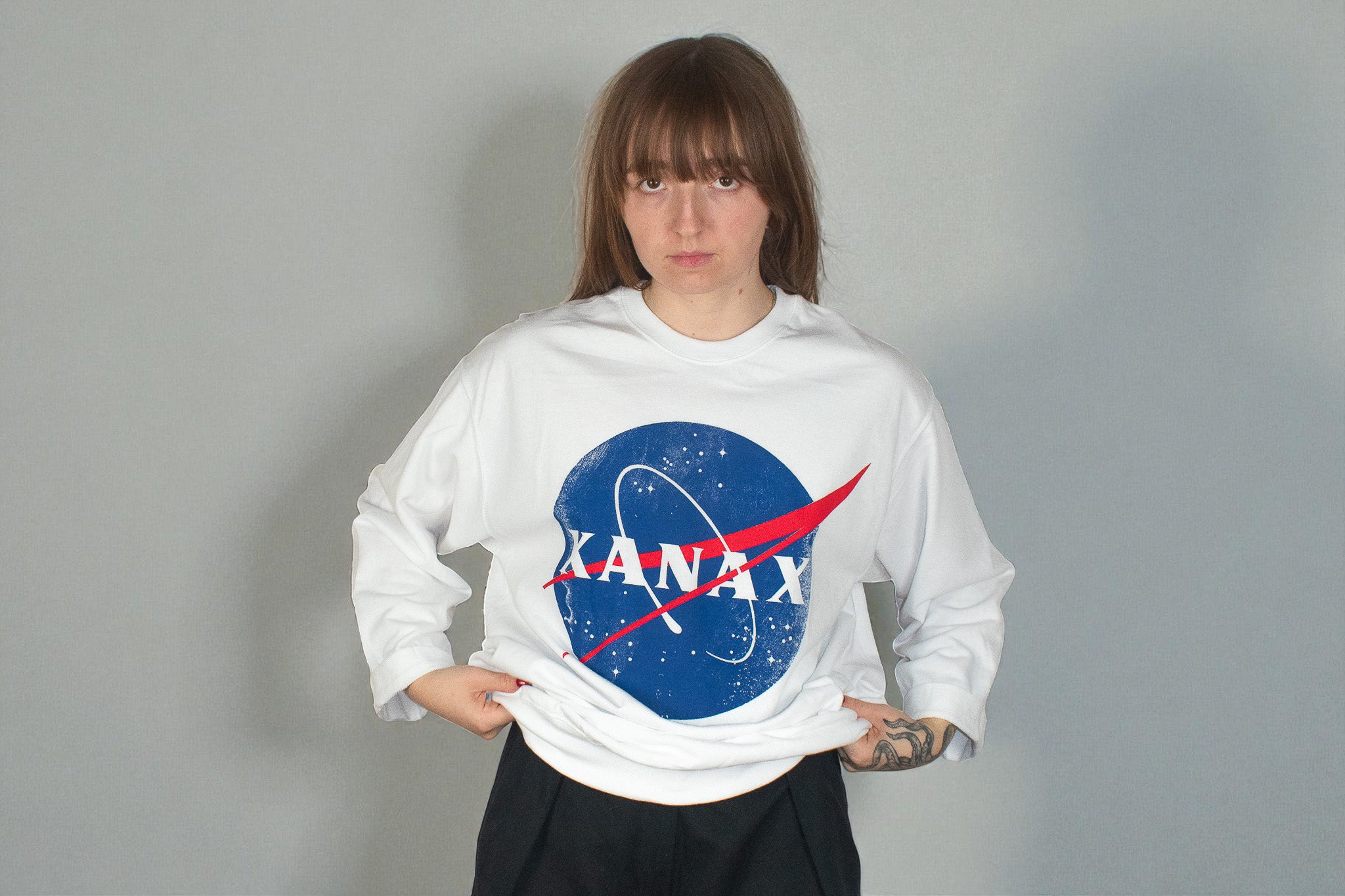 XANAX x NASA THEMED SWEATSHIRT
