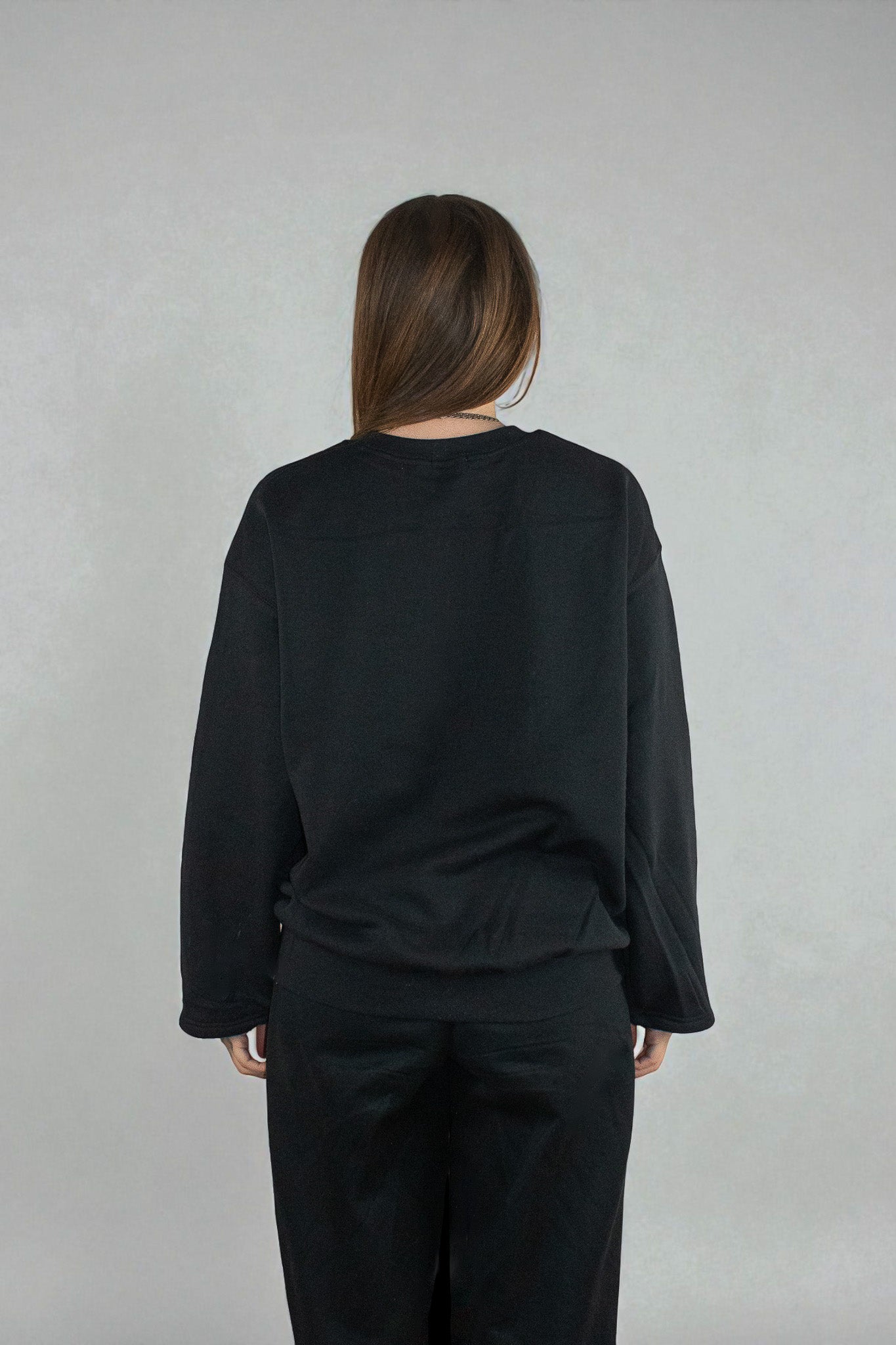 REFLECTIVE CENSORED KITTY SWEATSHIRT