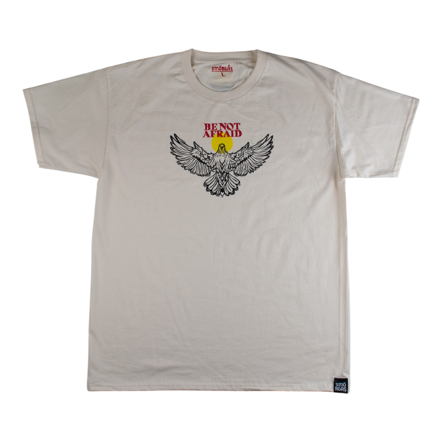 SPIRIT_DOVE BLOCK PRINTED T-SHIRT