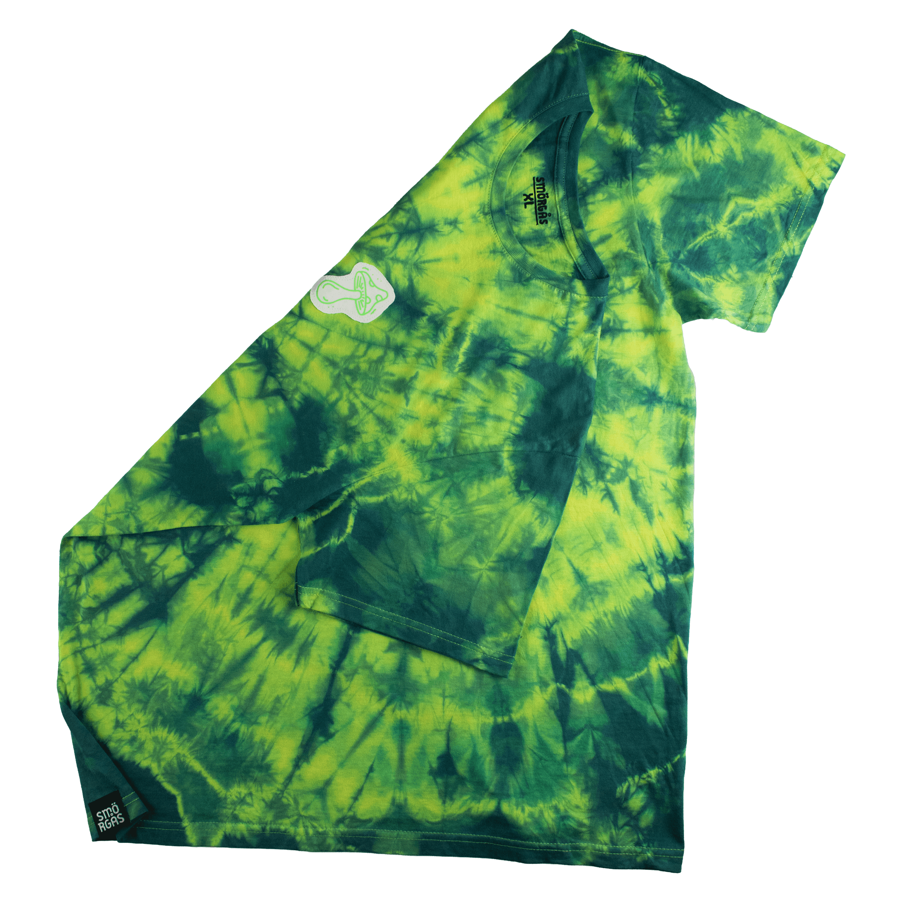 MUSHROOM_PATCHT-SHIRT TIE-DYE