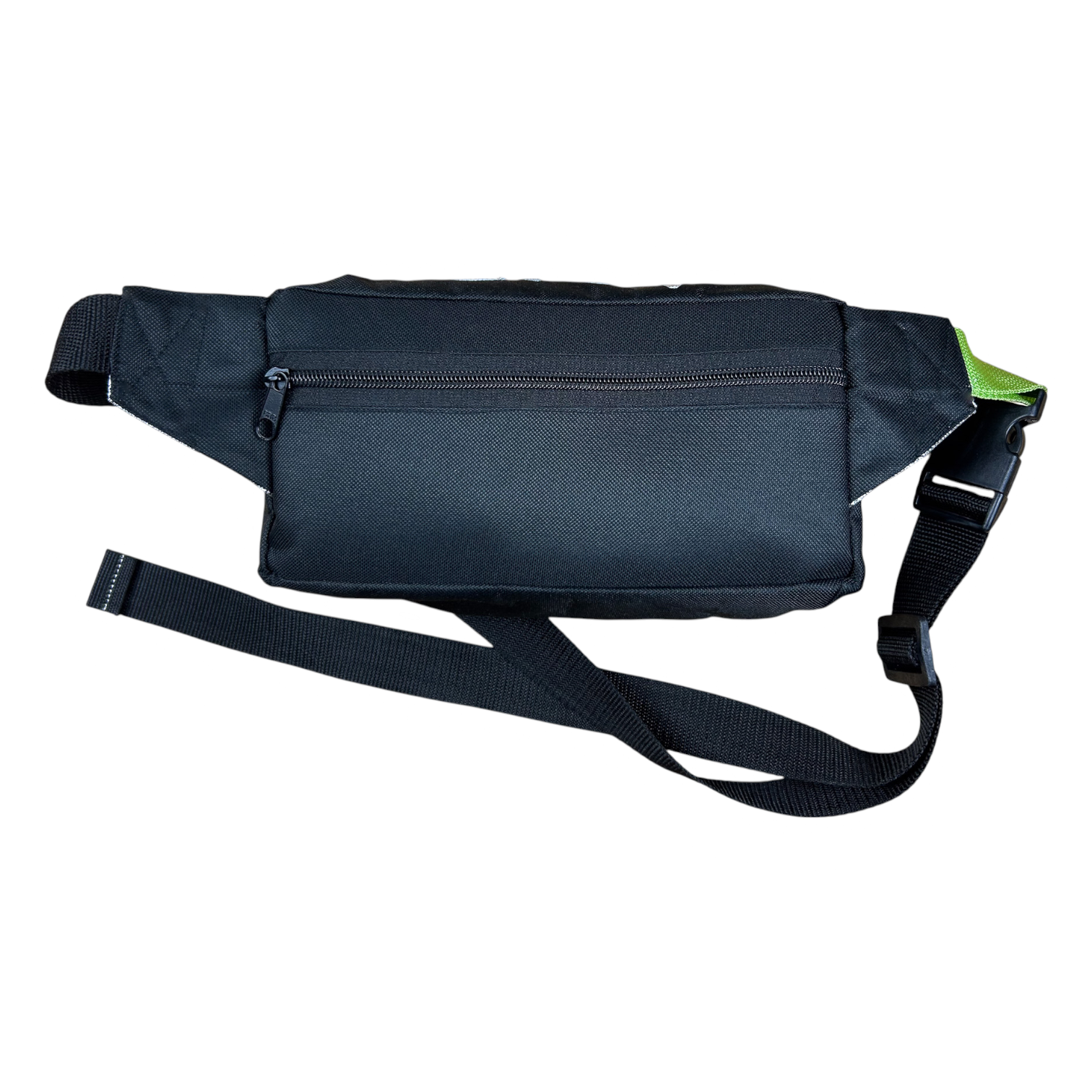 SILVER ACID SMILEY FANNY PACK