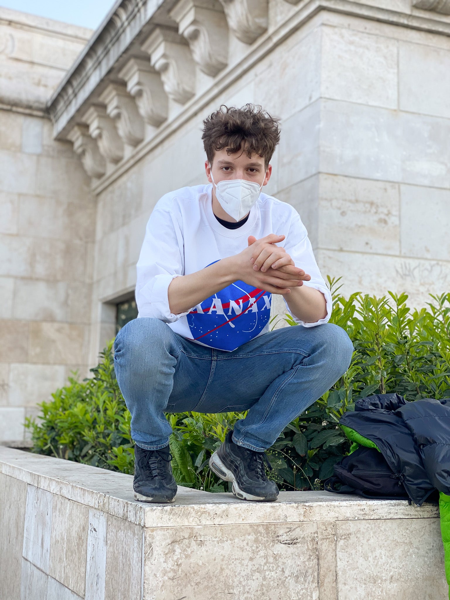 XANAX x NASA THEMED SWEATSHIRT