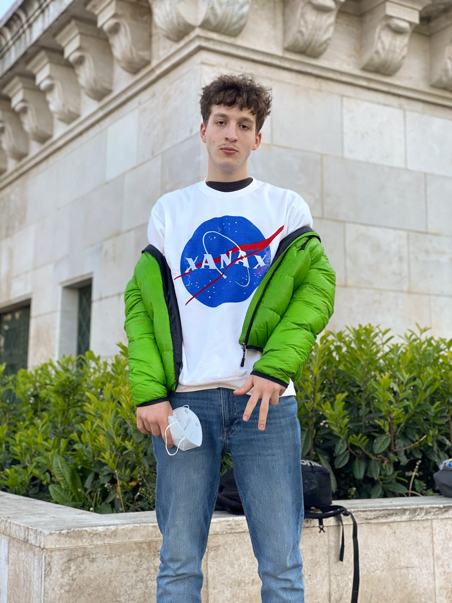 XANAX x NASA THEMED SWEATSHIRT