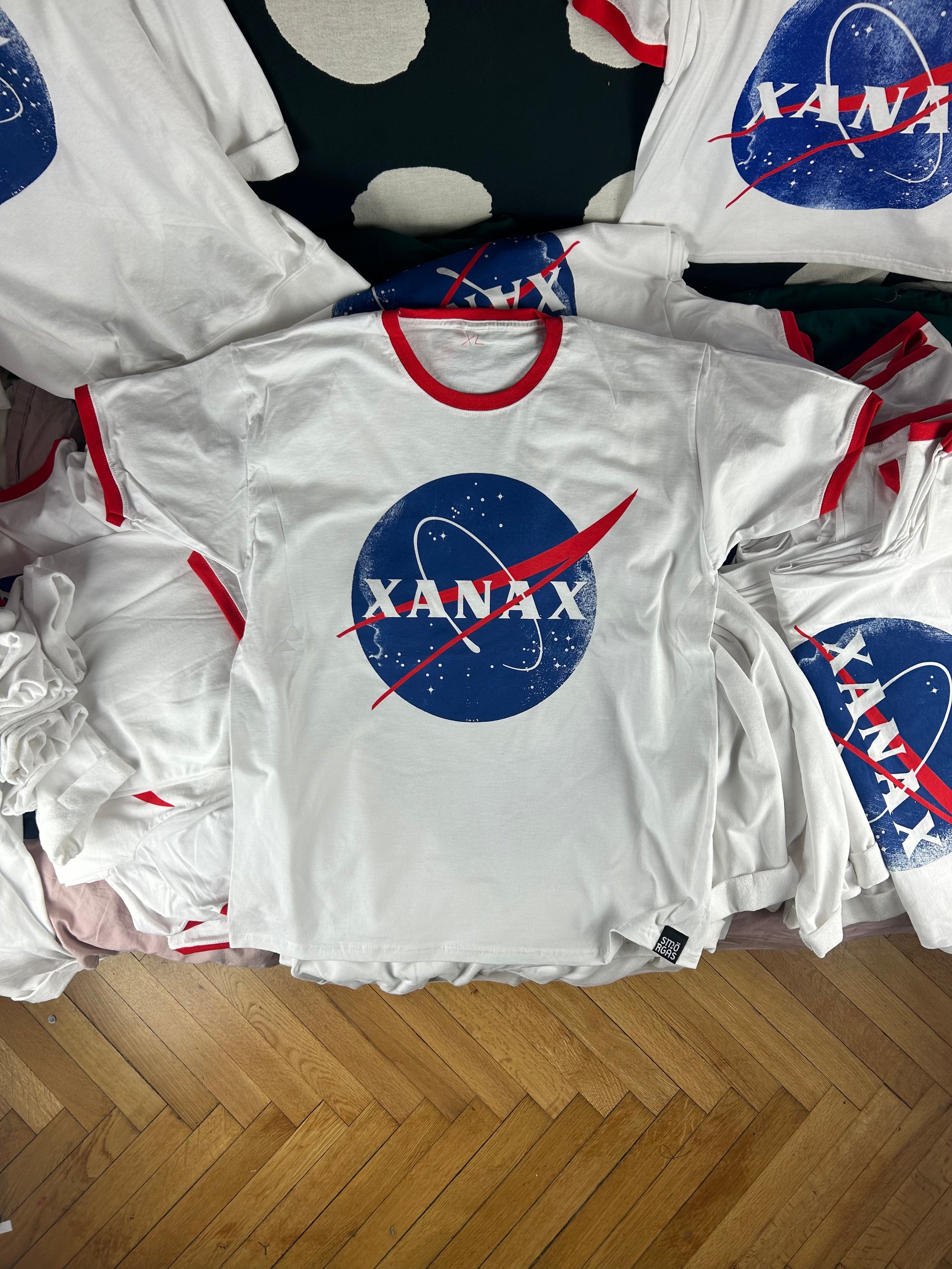 XANAX x NASA themed T-shirt