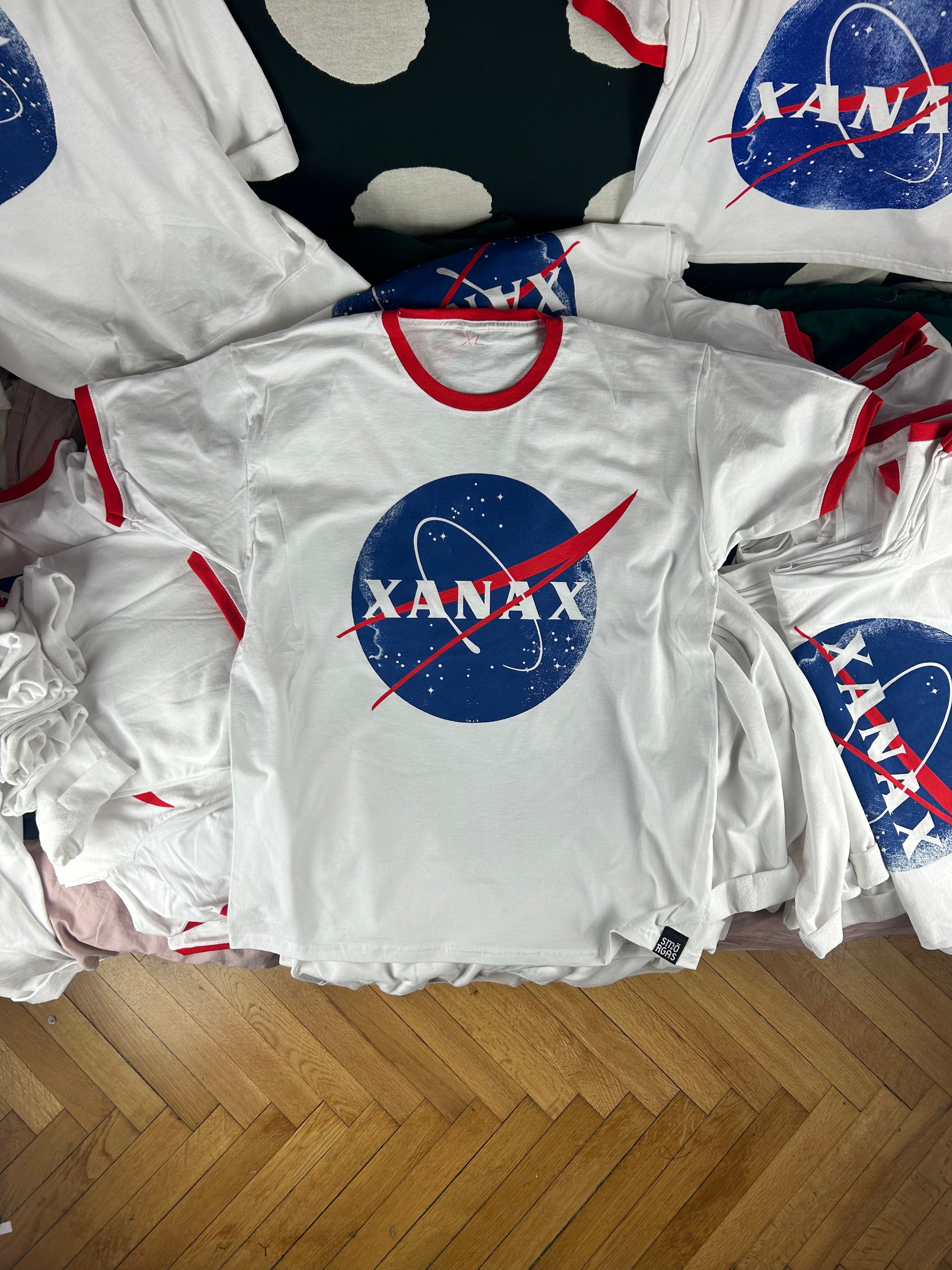 XANAX x NASA themed T-shirt