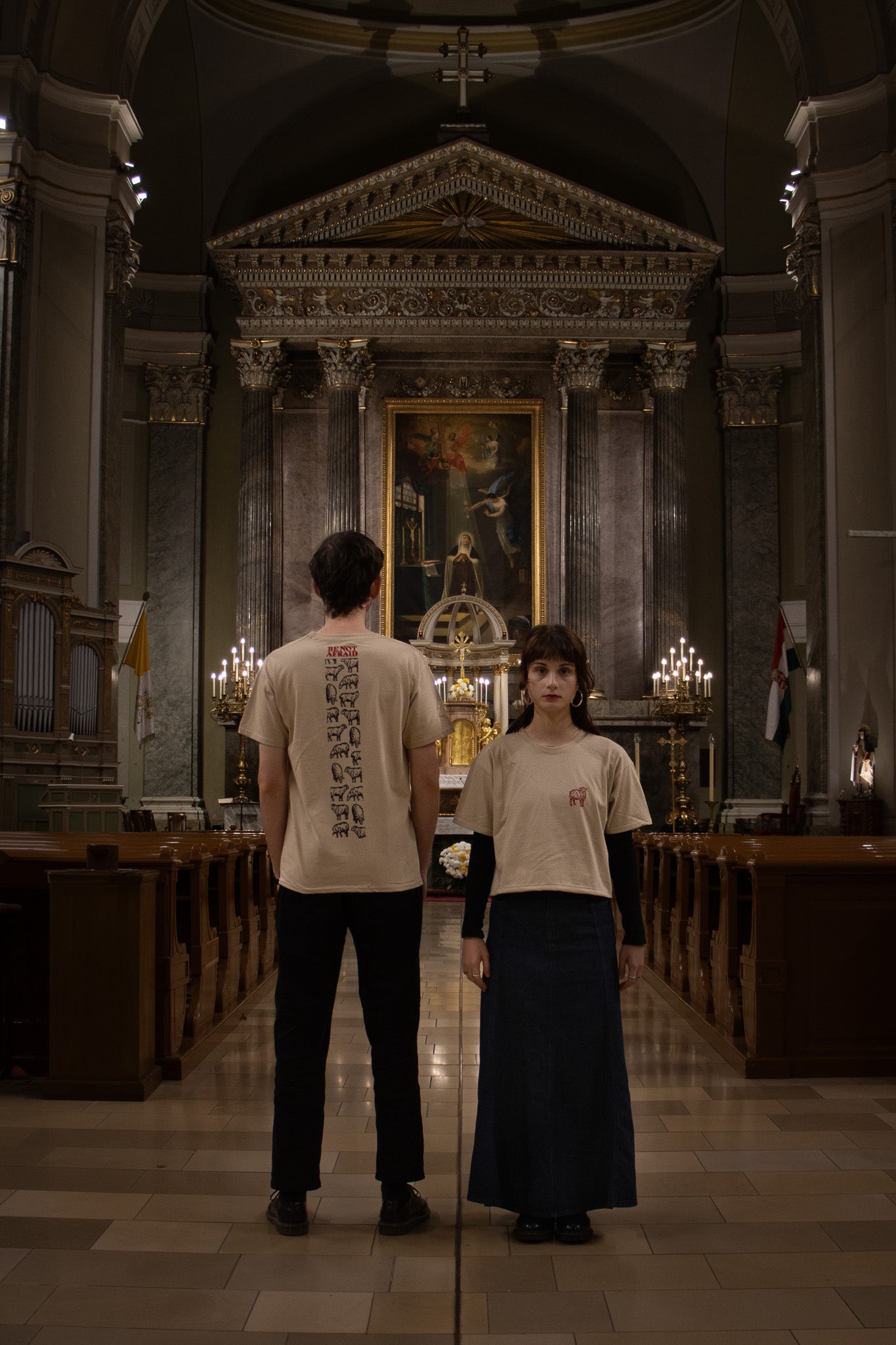 LOST_AND_FOUND BLOCK PRINTED T-SHIRT