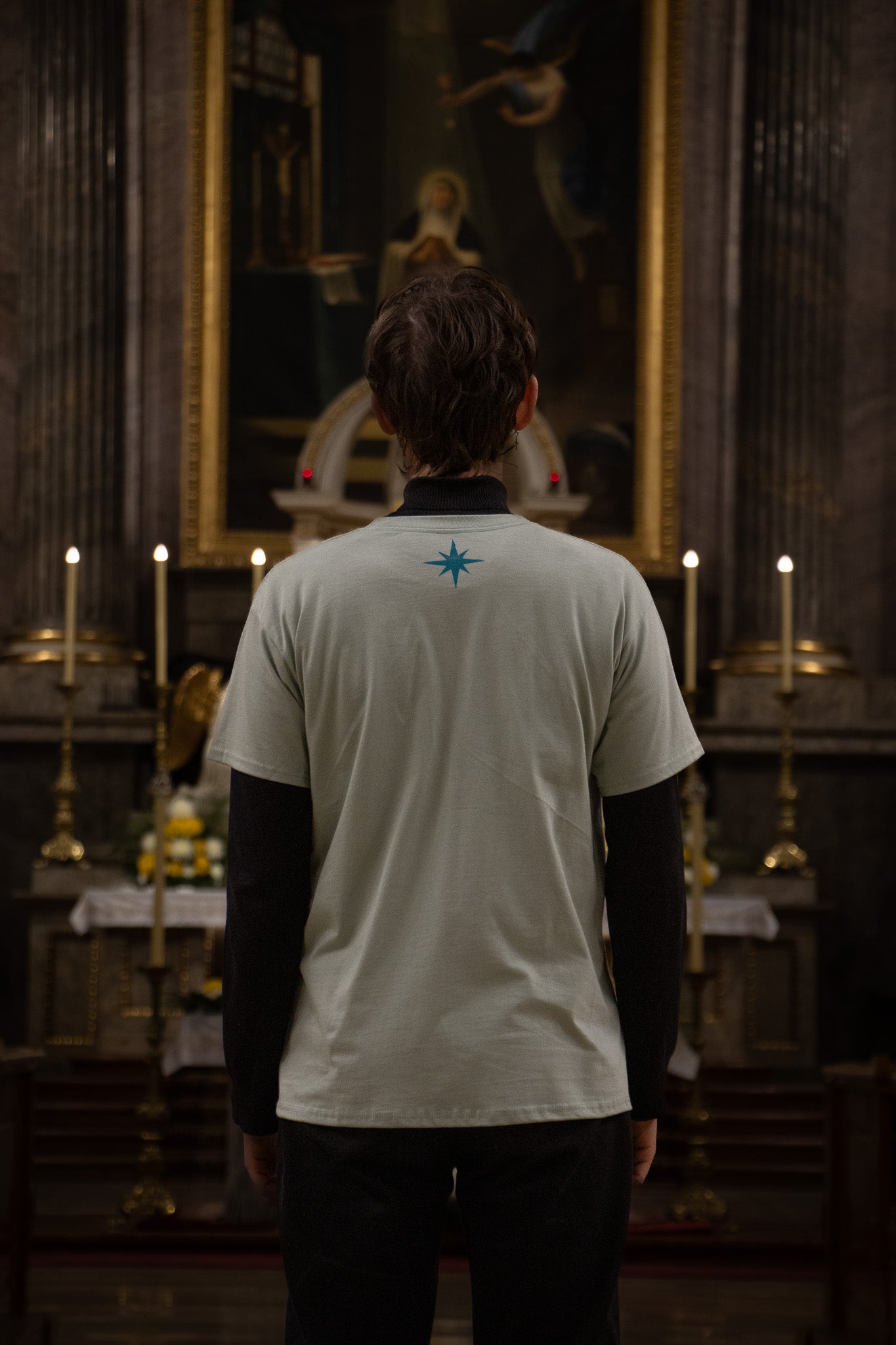 SIMPLE_MESSAGE BLOCK PRINTED T-SHIRT