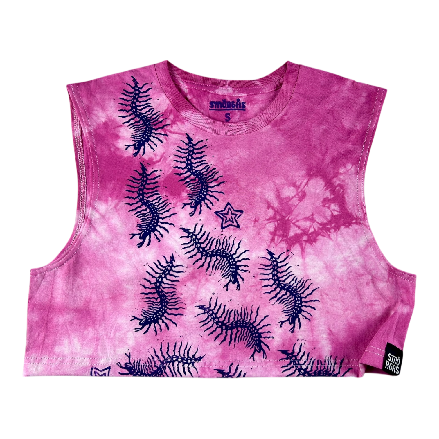 CENTIPEDE Block Print Sleeveless Top