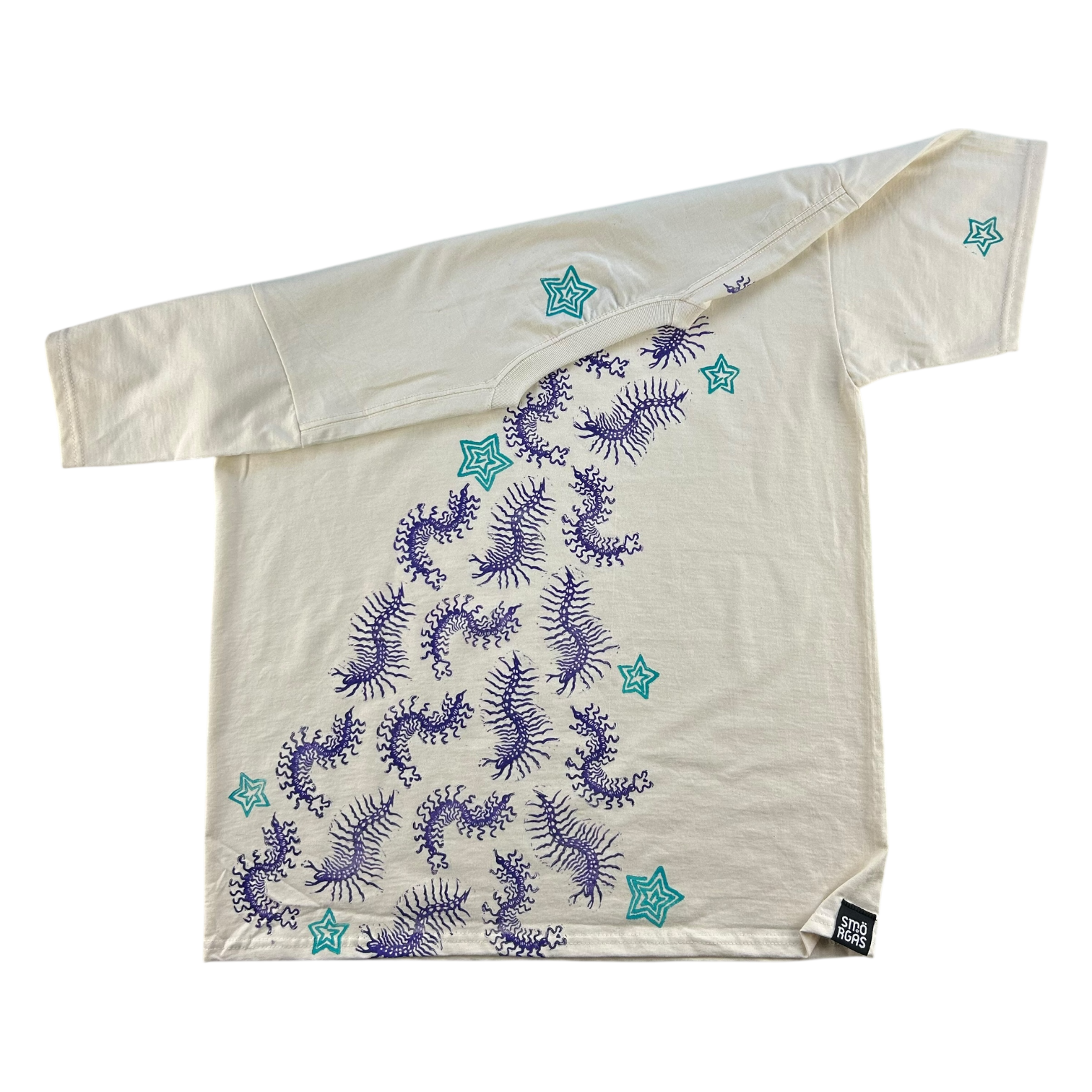 CENTIPEDE_BLOCK_PRINTED T-SHIRT