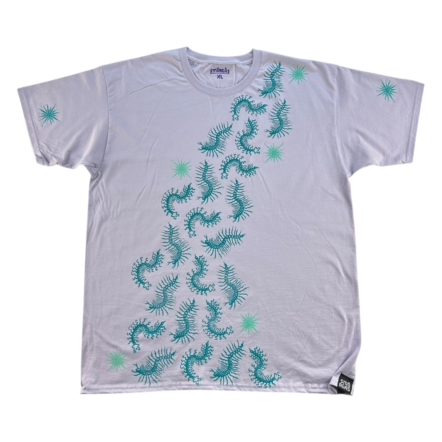 CENTIPEDE_BLOCK_PRINTED T-SHIRT