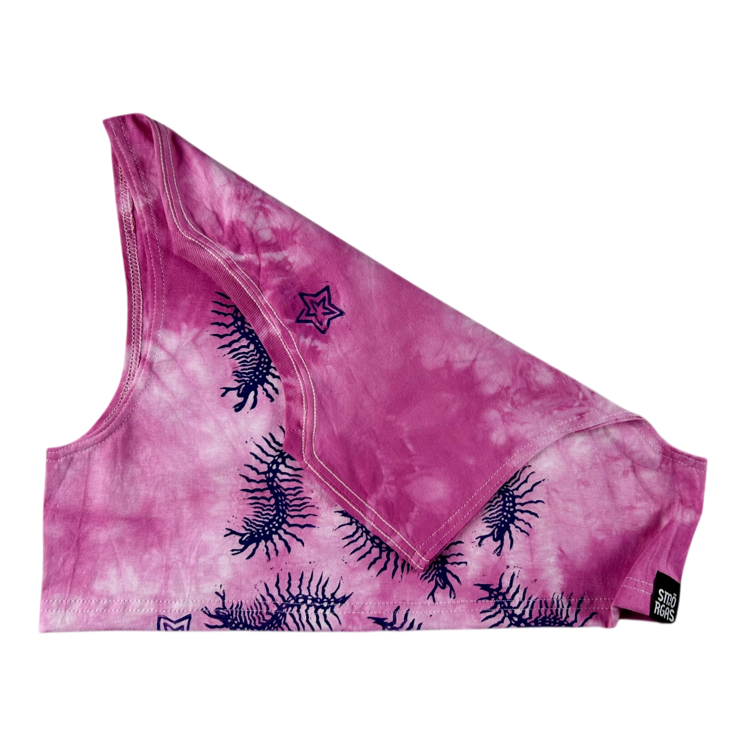 CENTIPEDE Block Print Sleeveless Top