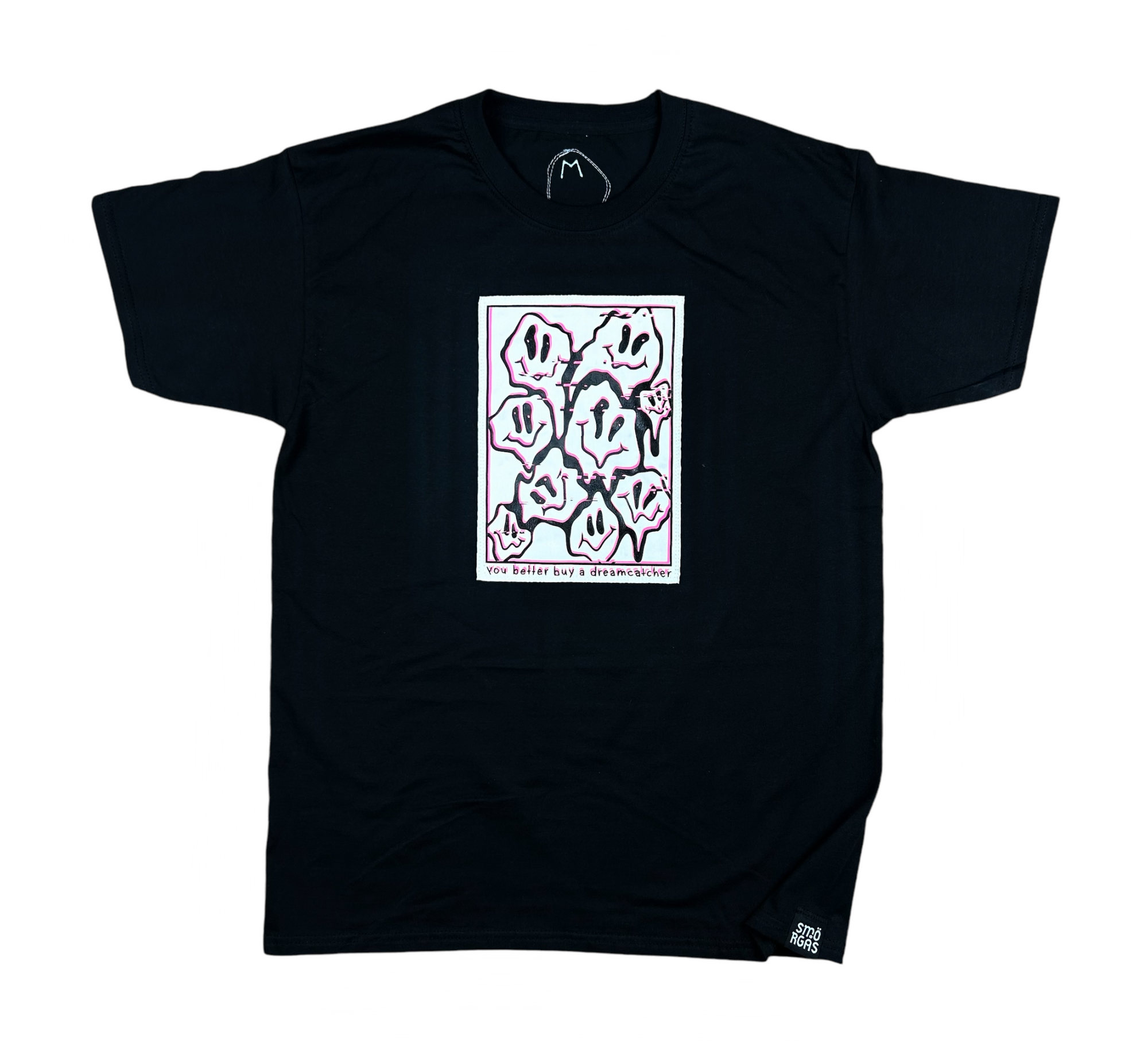 YOU_BETTER_BUY_A_DREAMCATCHER Neon pink T-shirt