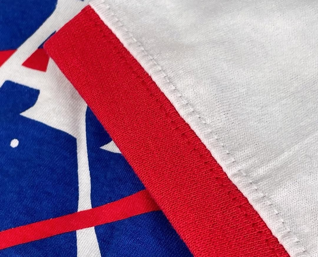 XANAX x NASA themed T-shirt CROPPED